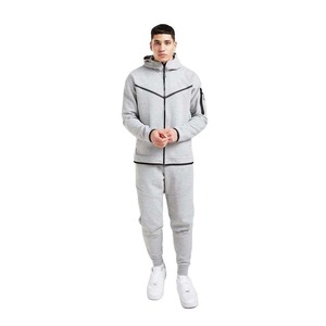 Ensemble de survêtement léger et à séchage rapide pour homme, avec logo personnalisé, idéal pour l'hiver et le jogging – Vente en gros, qualité supérieure - Product Image 3