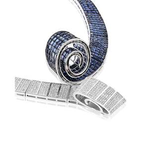 Collier en diamant Swirl - Product Image 3