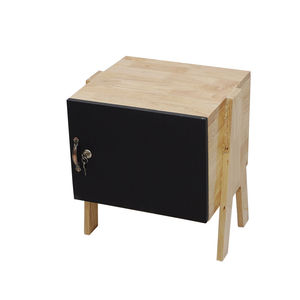 SFTCN004-1 - Mini armoire personnelle avec porte blanche en bois et pieds en forme de 'A' de plusieurs couleurs, charmants - Product Image 2