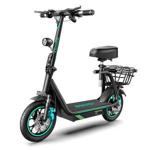 Trottinette électrique adulte BOGI- STS M5 Pro 48V 15AH 12 pouces pliable avec siège, fonctionnalités numériques intelligentes, autonomie de 40 à 60 km - Product Image 2