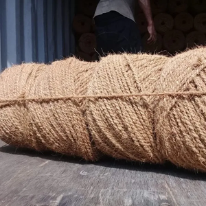 Corde de coco naturelle/corde tressée en fibre de coco/corde de coco solide et durable avec un prix compétitif en Inde - Product Image 1