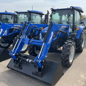 Tractores New Holland Workmaster 75 usados con toma de fuerza central y trasera para desbrozadora, empacadora y otros implementos en venta - Product Image 1