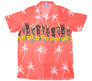Tela de poliéster 100% con estampado de ALM, camisa de playa de alta calidad, venta al por mayor - Product Image 1
