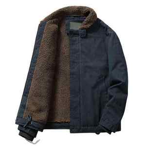 Nueva llegada tendencia moda invierno chaquetas hombres lana Sherpa cortavientos polar chaquetas para hombres a prueba de viento al por mayor OEM - Product Image 4