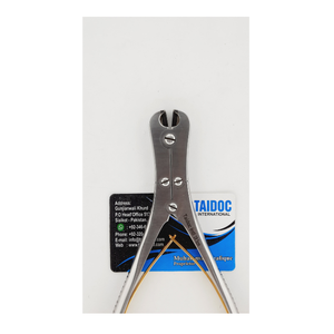 Coupe-fil orthopédique à Double action de 7 pouces personnalisé japonais en acier inoxydable matériel manuel coupe-fil avant goupille TC - Product Image 1