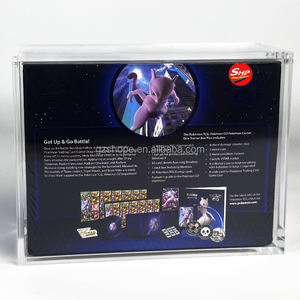 Étuis de protection SHP en vente flash compatibles avec Pokémon (<span class=keywords><strong>Zacian</strong></span> & Zamazenta, Pokémon Go Center <span class=keywords><strong>ETB</strong></span> & Crown Zenith) en acrylique - Product Image 4