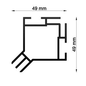 Profili di telaio di tensione angolo del cubo - Product Image 2