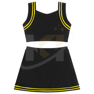 Vêtements de sport Uniforme de danse de couleur unie Séchage rapide Uniforme de danse sur mesure en quantité en vrac - Product Image 2