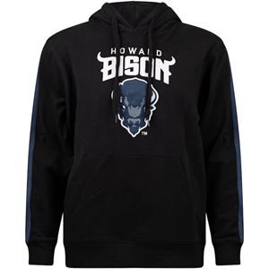 Sweat à capuche Howard University BISON Premium 100% coton polaire coupe-vent HBCU Impression personnalisée sur écran Doublure lavée Hiver - Product Image 2
