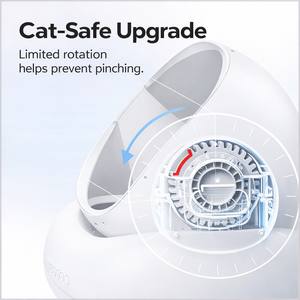 Best Selling Smart Fully Automatic Self-Cleaning Electric Cat Litter Box Plastic 65L Capacity Odor Control for Cats OEM ODM - Product Image 5