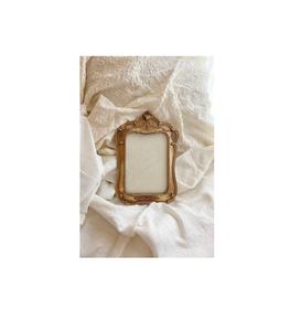 Designer inspired metal <b>photo</b> <b>frame</b> perfect for upscale home decor and luxury gifting ideas - Product Image 5