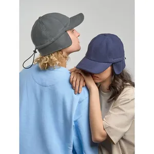 Sustainable <b>Snow</b> Flap Stopper 'S' <b>Hat</b> Promotional Merchandising Cap - Product Image 2