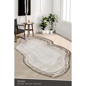 พรมโพลีโพรพิลีนและโพลีเอสเตอร์ขายส่ง รุ่น AMORF AR001 สีครีม ผลิตด้วยเครื่องจักร แบบตุรกี สำหรับห้องนั่งเล่น โรงแรม และโครงการต่างๆ - Product Image 1