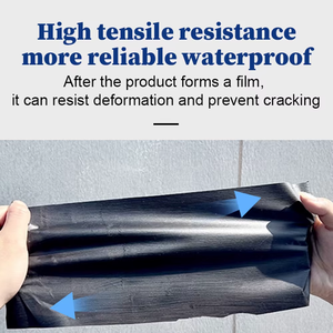 Reparación de fugas a base de agua Revestimiento impermeable de poliuretano Aplicación de cepillo fácil <span class=keywords><strong>Pintura</strong></span> de techo resistente a la intemperie - Product Image 5