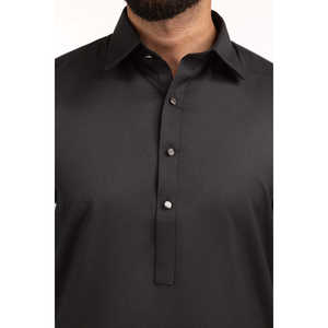 Costume à simple boutonnage SK-PSD-S25-034 coupe classique, longueur longue - Product Image 2