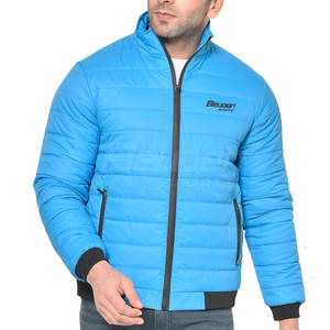 Veste matelassée pour homme, best-seller, écologique, respirante, légère, surdimensionnée, col montant, logo sur le devant, couleurs personnalisables - Product Image 1