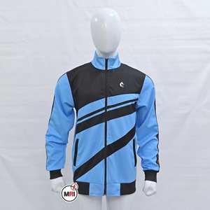 Veste de sport ample pour la course à pied avec broderie en nylon à manches latérales pour hommes personnalisée OEM - Product Image 1