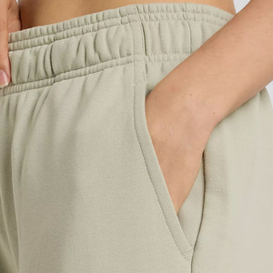 Pantalon de survêtement d'hiver écologique 100% coton éponge polaire à cordon de serrage pour femmes de grande taille - Product Image 5