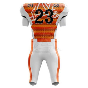 Uniforme de football américain de haute qualité, respirant, grande taille, tissu personnalisé, durable, léger, commandes d'équipe bienvenues, fabriqué - Product Image 3