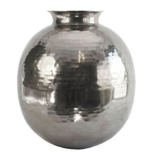 แจกันโลหะเคลือบนิกเกิลเงาคุณภาพสูงแจกันตกแต่งบนโต๊ะ - Product Image 6