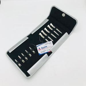 Kit d'outils d'extension de cheveux humains avec aiguilles et pinces en acier inoxydable, y compris pince d'extension de cheveux - Product Image 1