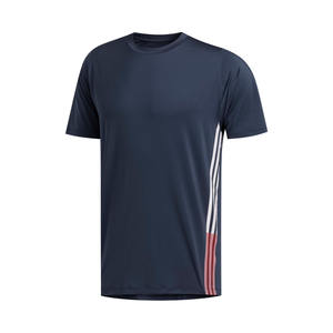 Camiseta de rendimiento atlético que absorbe la humedad y secado rápido para hombres, camiseta de entrenamiento y gimnasio, tela elástica hecha en Pakistán - Product Image 1