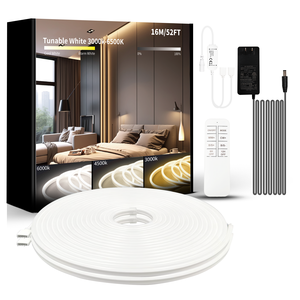 Mới được thiết kế rgbic LED Strip Set IP65 không thấm nước COB LED nguồn ánh sáng RF điều khiển từ xa Neon Rope Flex Strip COB LED Strip RGB - Product Image 2