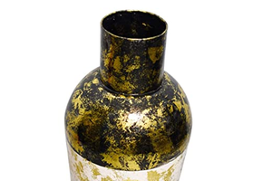 AK Brass Premium Metal Flower <b>Vase</b> With Multi Color Finished Unique Design <b>Floor</b> <b>Vase</b> For Hotel Decor / Home Decor Ornaments - Product Image 2