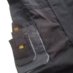 Overol de seguridad de alta visibilidad para fábrica de construcción y trabajo en carretera Overol de seguridad ligero para uso industrial - Product Image 5