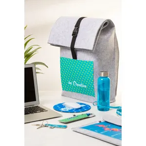 Sac à dos promotionnel durable CreaFelt RPET pour le merchandising - Product Image 2