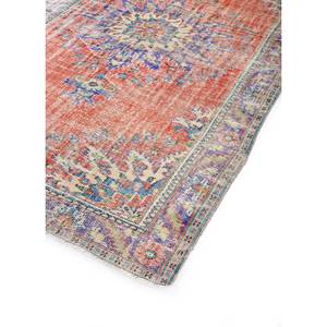 Alfombras de Lana Anudadas a Mano de Gran Tamaño, Diseño de Medallón Rojo y Naranja, para Sala de Estar o Pasillo - Pae-2656 - Product Image 2