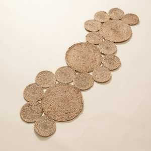 Napperon en jacinthe d'eau naturelle sans BPA personnalisé Boho paille tissée en jonc de mer - Product Image 6