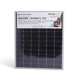 Panel Solar Negro de 550W, Monocristalino y Policristalino de Silicio, ASM6-120-365M de Jingjiang Alicosolar New Energy - Product Image 2