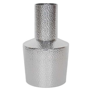 Vase en métal artisanal fonctionnel, pièce décorative et utilitaire pour la maison, table, étagère, décoration intérieure, accent de salon, style côtier - Product Image 1
