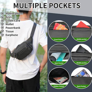 กระเป๋าคาดเอวเป็นมิตรกับสิ่งแวดล้อมทำจากวัสดุรีไซเคิลและเนื้อนุ่ม - Product Image 2