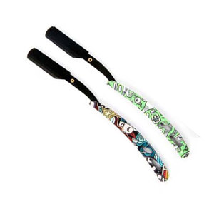 Maquinilla de afeitar recta profesional de diseño personalizado para hombre, Etiqueta Privada, maquinilla de afeitar Baber de acero inoxidable sostenible, uso de peluquero, afeitado facial - Product Image 1