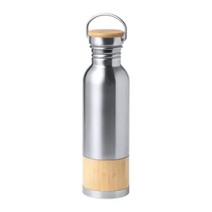 Borraccia in Acciaio Bomman Bamboo Personalizzabile per Merchandising - Product Image 1