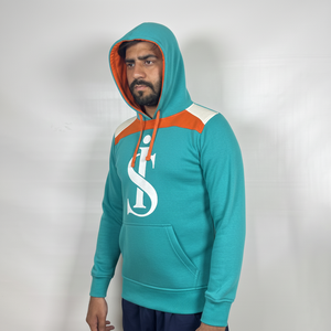 Sweat-shirts et pulls à capuche pour hommes en molleton de coton 2025, coupe ample, taille plus, personnalisés, épaules tombantes, basiques surdimensionnés - Product Image 4
