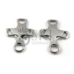 La mejor calidad de acero inoxidable Hackamore Shanks Venta al por mayor Venta caliente Equitación Bitless Western Bits OEM ODM Productos ecuestres - Product Image 2