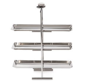 Soporte de pastel decorativo ecológico de Metal de lujo Diseño atractivo Plato hecho a mano Más vendidos Panadería Pastel de chocolate Pasteles - Product Image 2