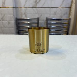 Pot à bougie métallique attrayant avec taille et design personnalisés en métal en laiton de la meilleure qualité pour la décoration intérieure de l'Inde - Product Image 5