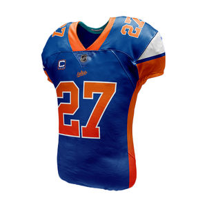 Maillots d'entraînement personnalisés, Logo OEM unisexe, uniforme de football américain sublimé - Product Image 3