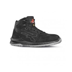 Chaussures de sécurité noires U-POWER High Tweed ESD S3 CI SRC pour les environnements de travail - Product Image 1