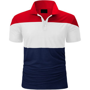 Chemises décontractées pour hommes SEWARD SPORTS de qualité supérieure, 100% coton biologique, col rond uni, manches courtes, tricotées, 300g, respirantes - Product Image 3