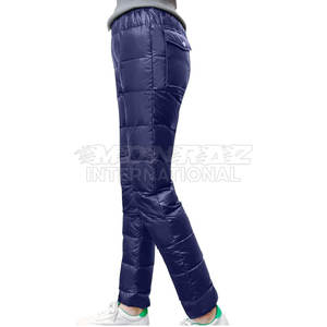 กางเกงขนเป็ดหุ้มฉนวนกลางแจ้งใส่ได้ทั้งชายและหญิงกางเกงกันความร้อนหนากางเกงขนปุยแฟชั่นโรงงาน - Product Image 6