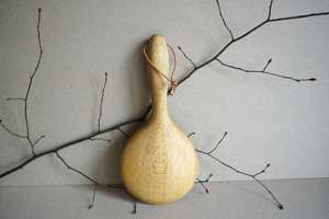 Handmade <b>Walnut</b> Wooden Salad Server with Long Handle Acacia Wood Serving Fork and Spoon Flatware Set for Party Serving - Product Image 6