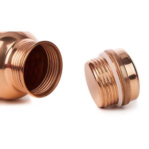 Support healthy living with handcrafted copper <b>bottles</b> made from pure copper, offered in <b>bulk</b> for export. - Product Image 5