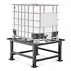 Tanque IBC de plástico de 1000L con bomba de marco metálico, doble pared y revestimiento antioxidante para almacenamiento de agua y productos químicos, supermercados - Product Image 5