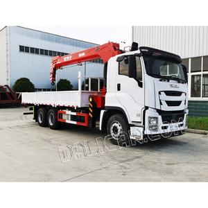 Grúa Montada en Camión ISUZU GIGA 6x4, Precio de Fábrica, Grúa Telescópica de 12 Toneladas para Camión en Venta - Product Image 4