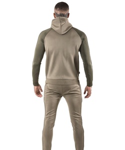 Chándal de lana con diamantes de imitación para hombre, ropa de Boutique personalizada, rosa, 2 piezas, algodón, informal, OEM, Logo antitécnico, venta al por mayor - Product Image 3